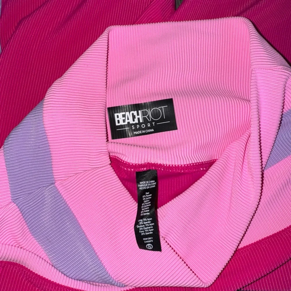 Beach Riot Mariella Legging Raspberry Colorblock - Picture 7 of 8